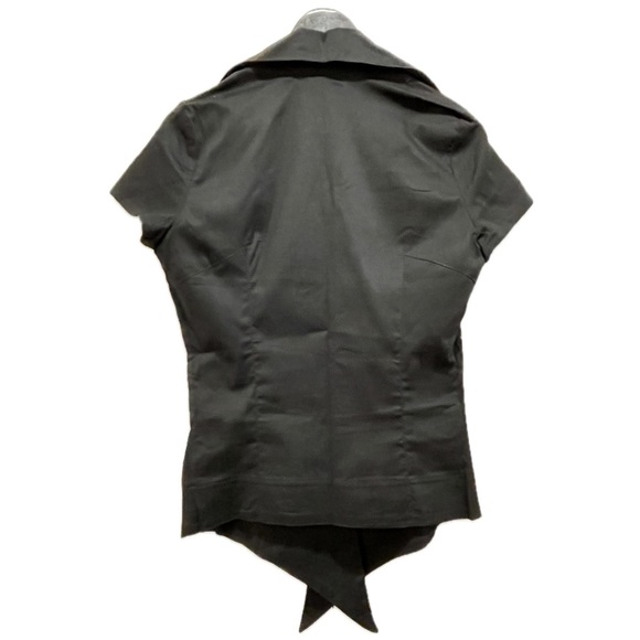 Sz.M-NWOT-Sustainable-High Quality-Button Shirt with Short Sleeve- *Black* - Picture 3 of 9